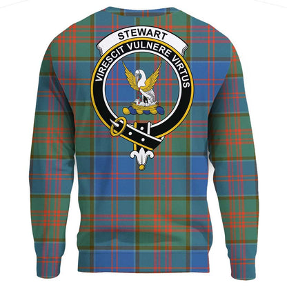 Stewart of Appin Hunting Ancient Tartan Crest Sweatshirt