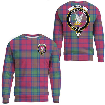 Lindsay Ancient Tartan Crest Sweatshirt