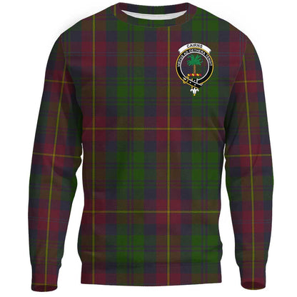 Cairns Tartan Crest Sweatshirt