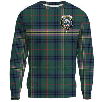 Kennedy Modern Tartan Crest Sweatshirt