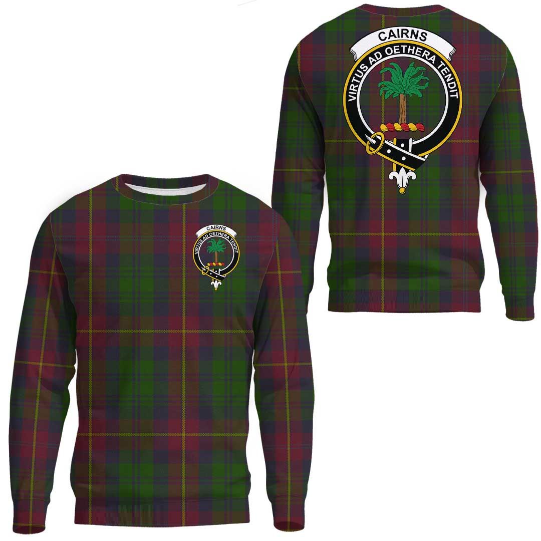 Cairns Tartan Crest Sweatshirt