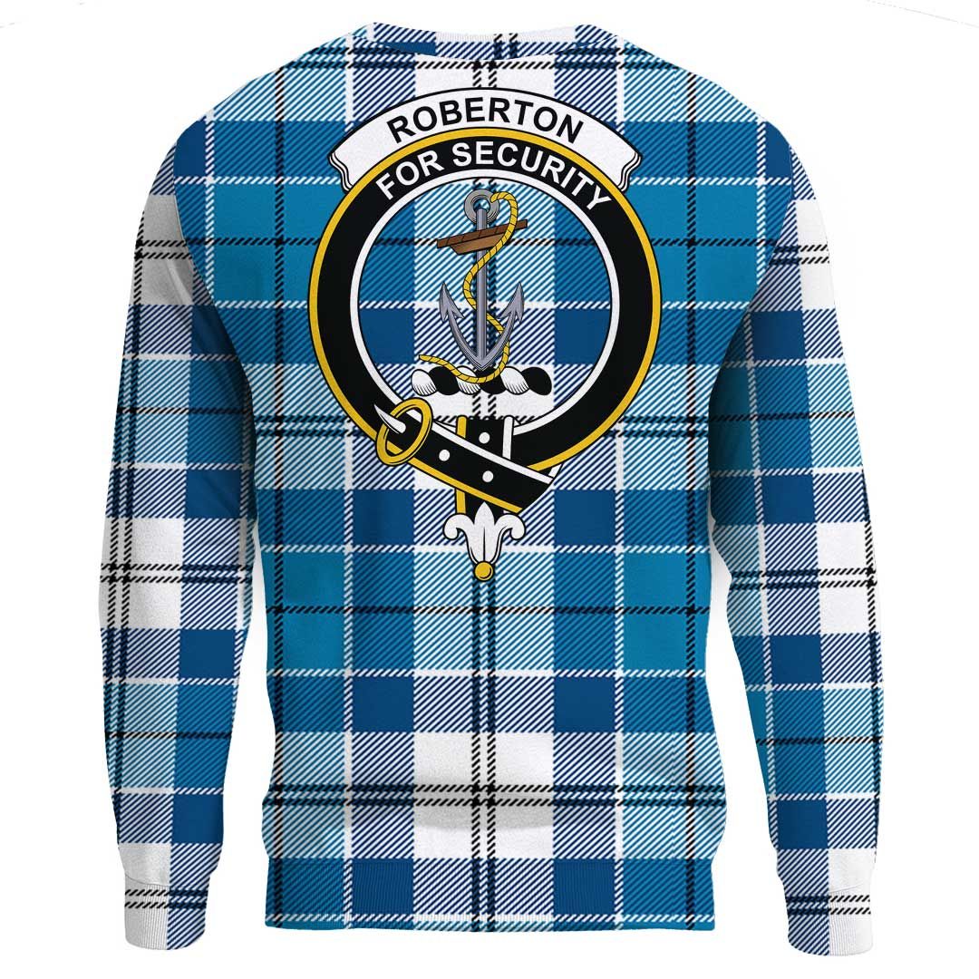 Roberton Tartan Crest Sweatshirt