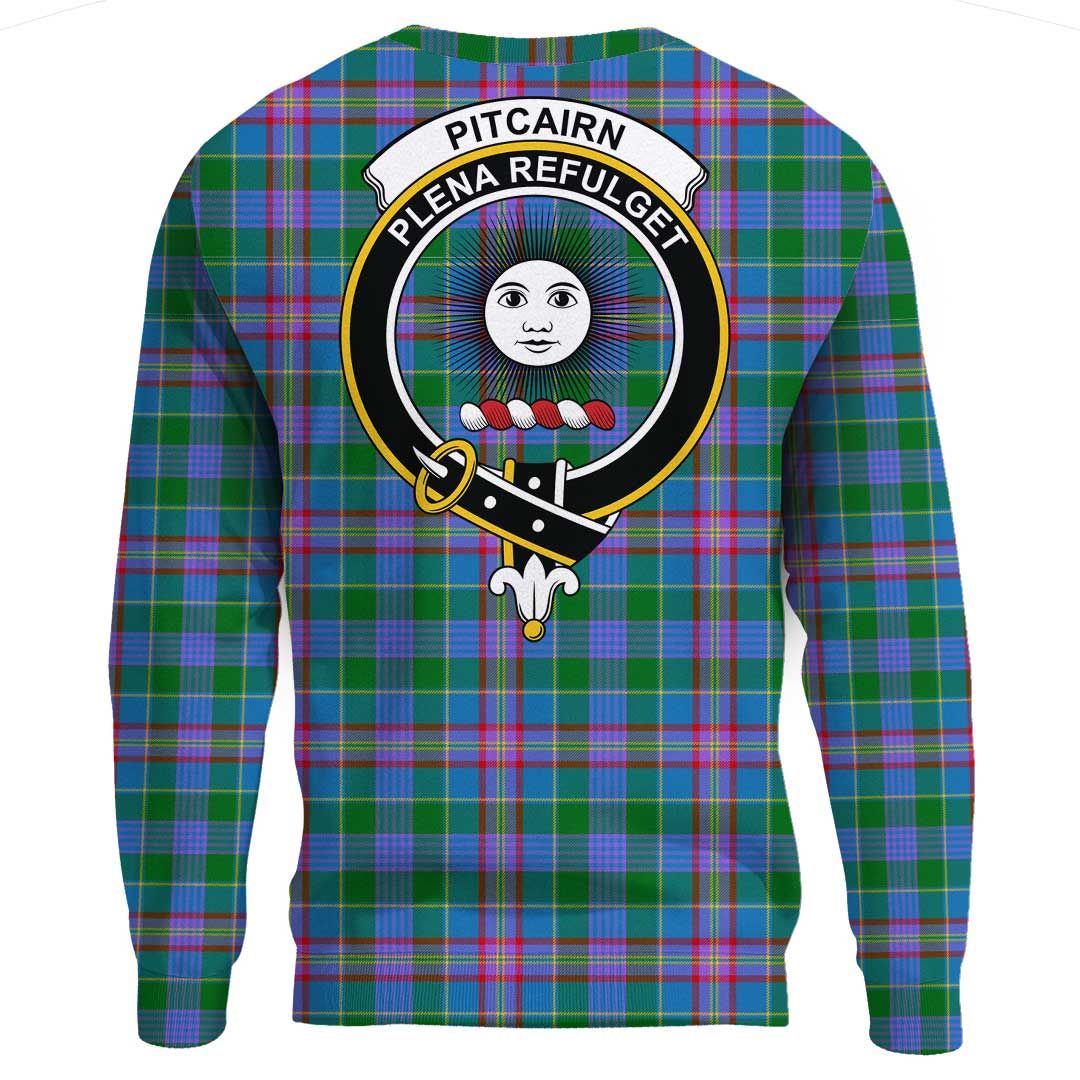 Pitcairn Hunting Tartan Crest Sweatshirt