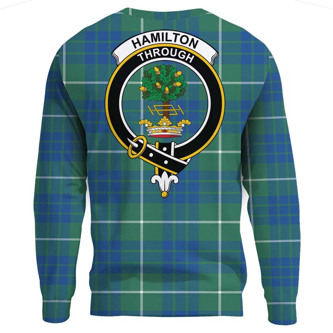 Hamilton Hunting Ancient Tartan Crest Sweatshirt