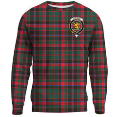 Cumming Hunting Modern Tartan Crest Sweatshirt