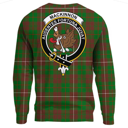 MacKinnon Hunting Modern Tartan Crest Sweatshirt