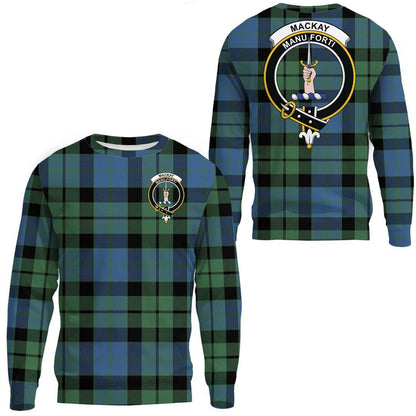 MacKay Ancient Tartan Crest Sweatshirt