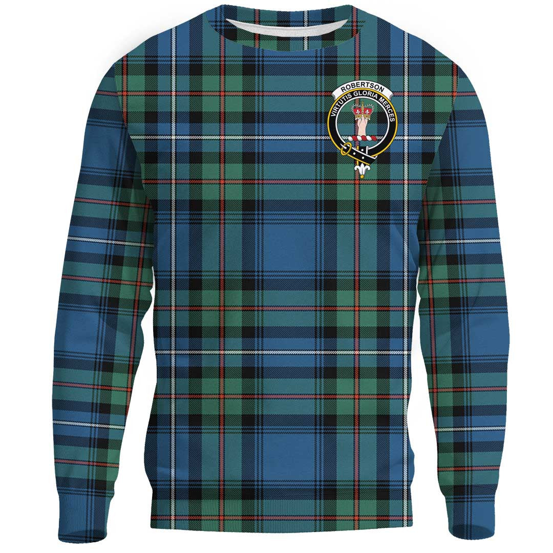 Robertson Hunting Ancient Tartan Crest Sweatshirt