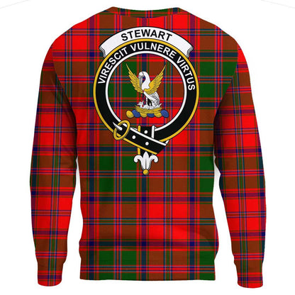 Stewart of Appin Modern Tartan Crest Sweatshirt