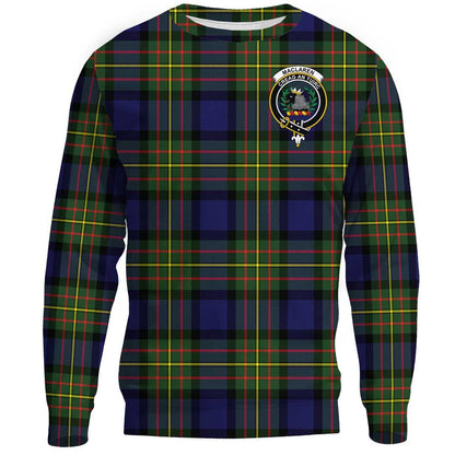 MacLaren Modern Tartan Crest Sweatshirt