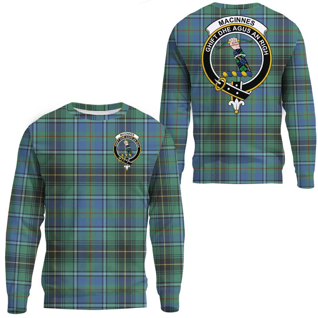 MacInnes Ancient Tartan Crest Sweatshirt