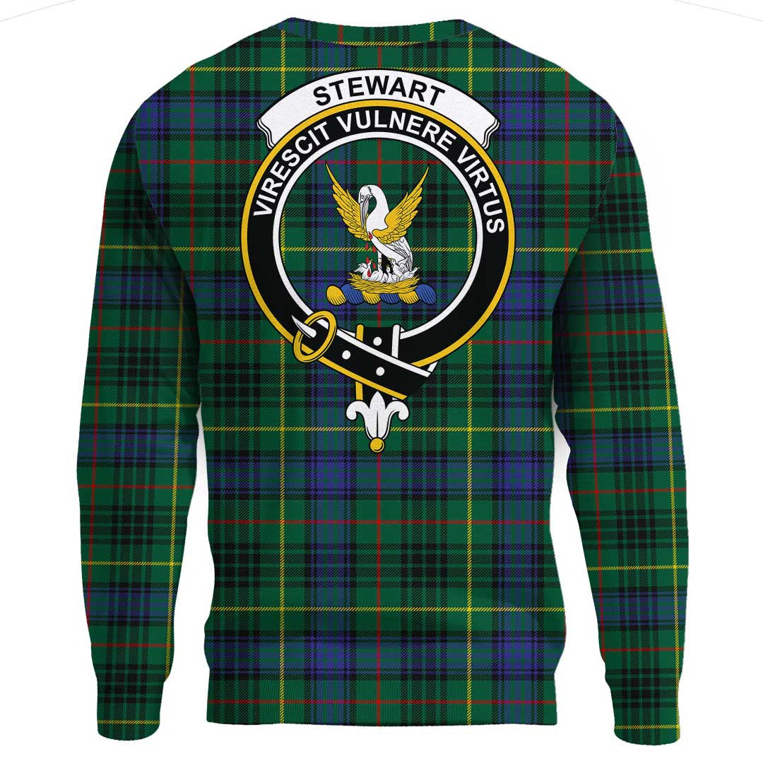 Stewart Hunting Modern Tartan Crest Sweatshirt