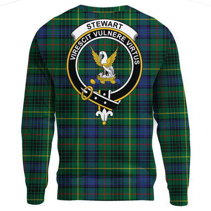 Stewart Hunting Modern Tartan Crest Sweatshirt