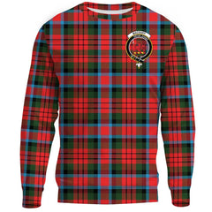 MacDuff Modern Tartan Crest Sweatshirt