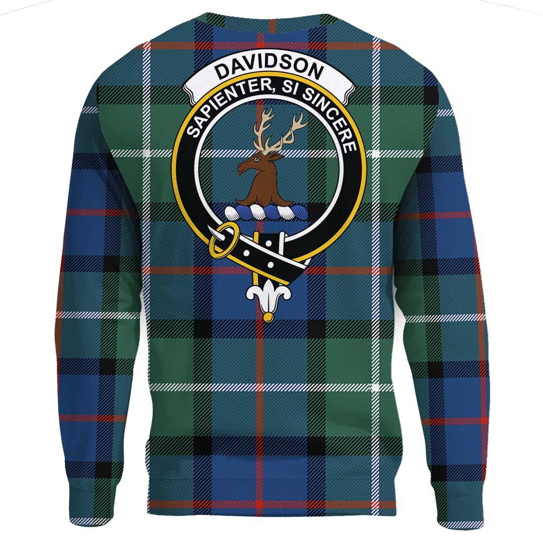 Davidson of Tulloch Tartan Crest Sweatshirt
