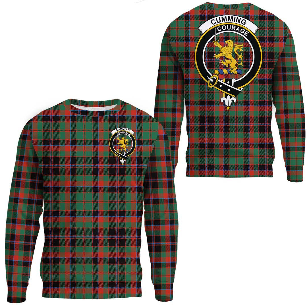 Cumming Hunting Ancient Tartan Crest Sweatshirt