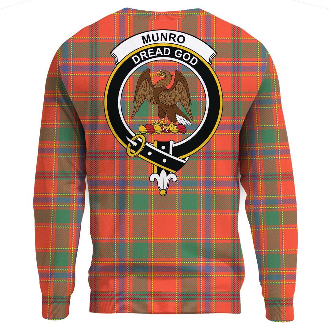 Munro Ancient Tartan Crest Sweatshirt