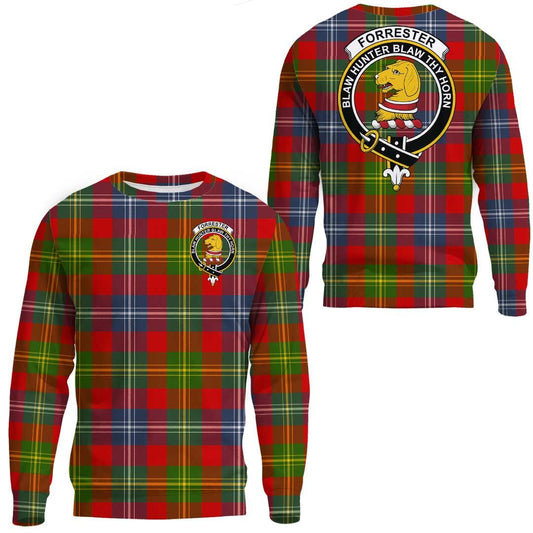 Forrester Tartan Crest Sweatshirt