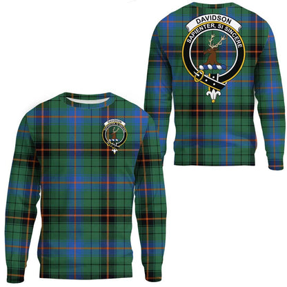 Davidson Ancient Tartan Crest Sweatshirt