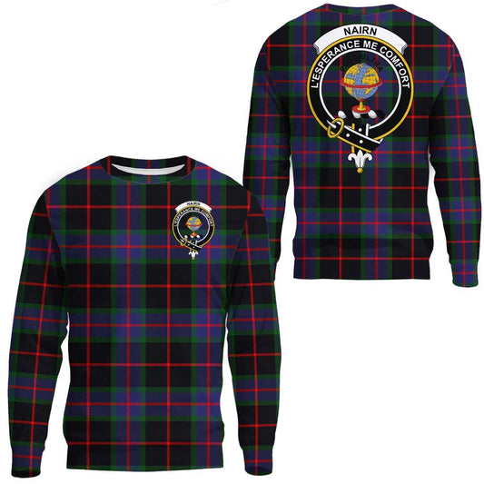 Nairn Tartan Crest Sweatshirt