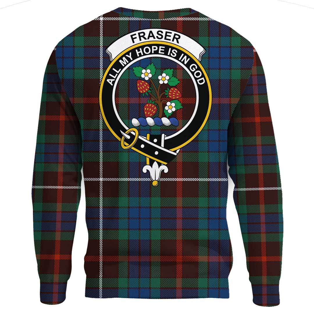 Fraser Hunting Ancient Tartan Crest Sweatshirt