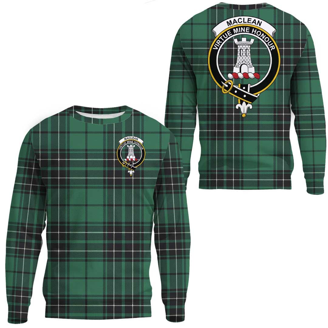 MacLean Hunting Tartan Crest Sweatshirt