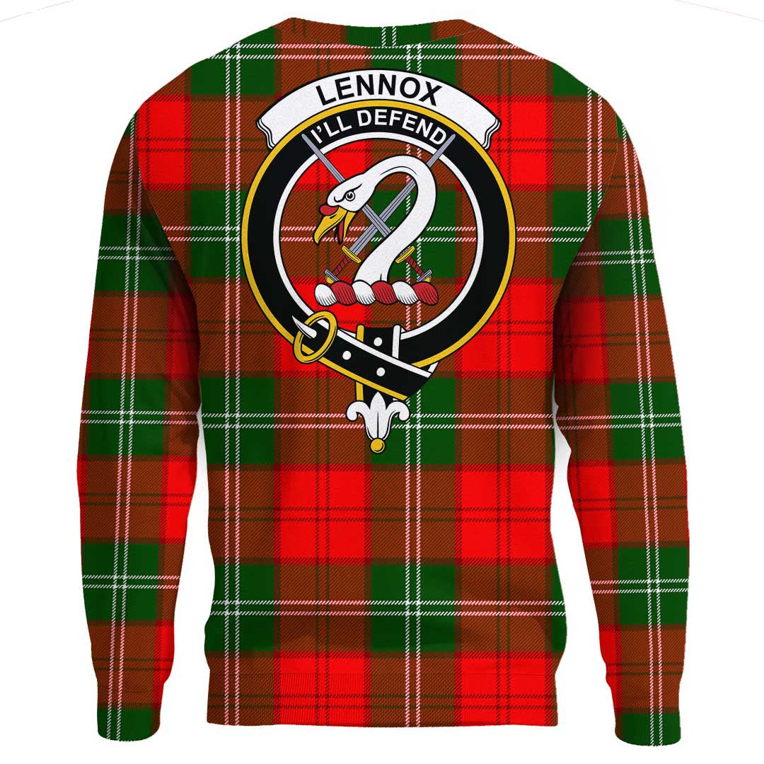 Lennox Modern Tartan Crest Sweatshirt