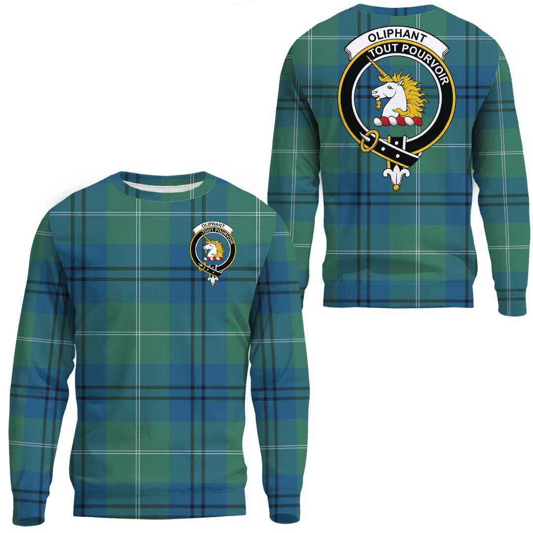 Oliphant Ancient Tartan Crest Sweatshirt