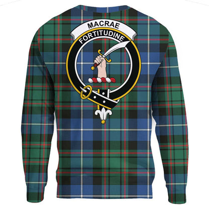 MacRae Hunting Ancient Tartan Crest Sweatshirt