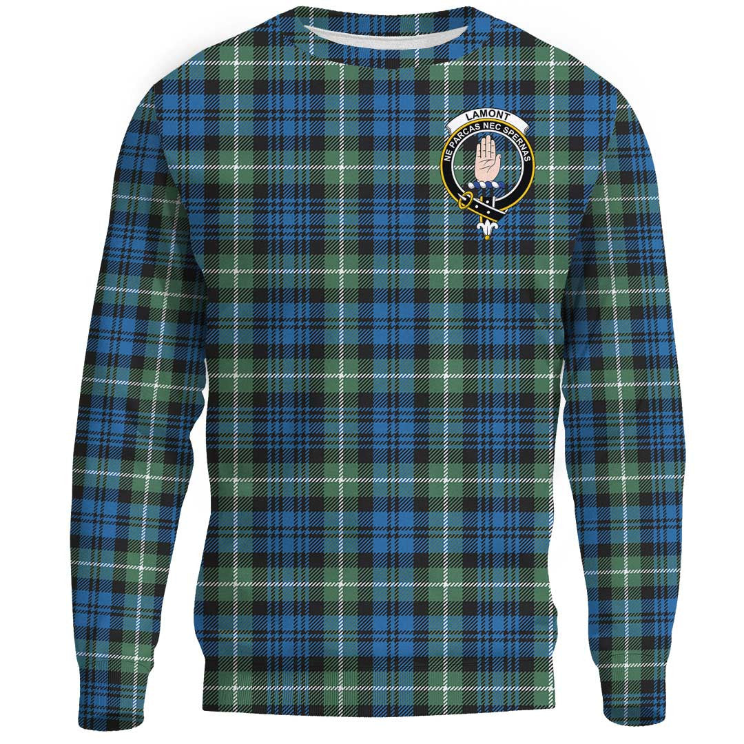 Lamont Ancient Tartan Crest Sweatshirt