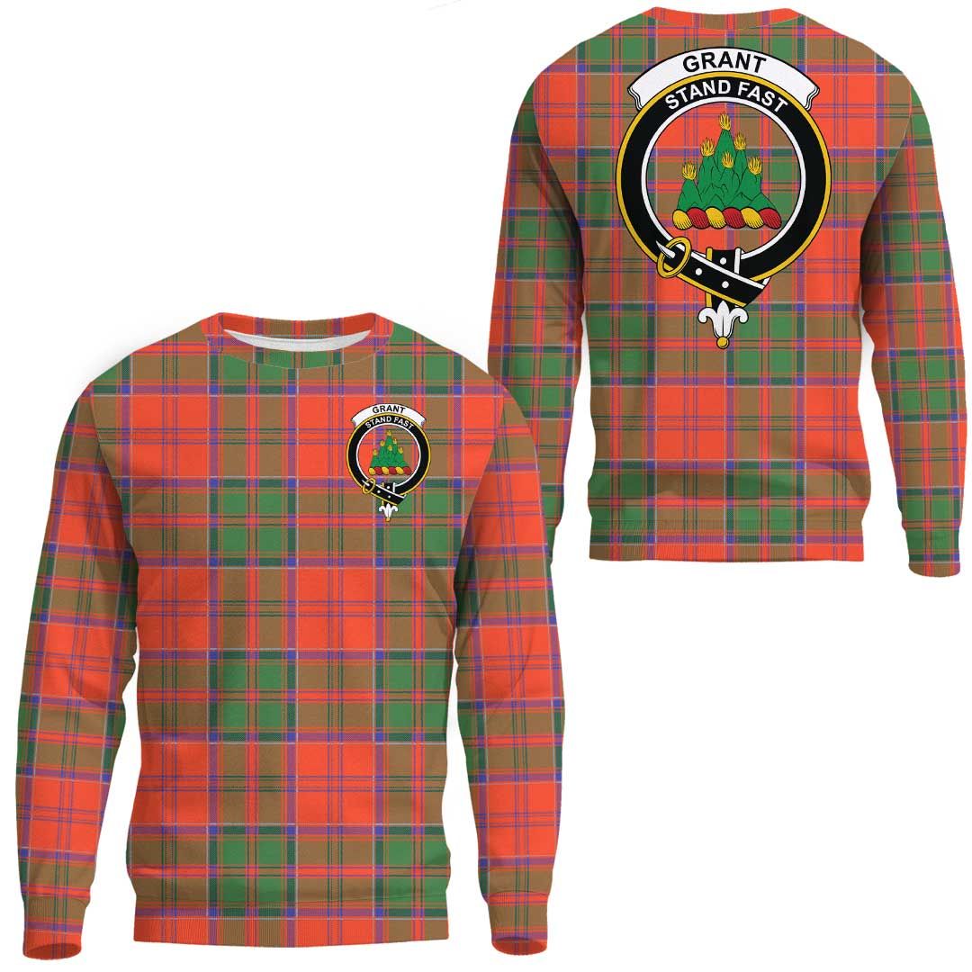 Grant Ancient Tartan Crest Sweatshirt