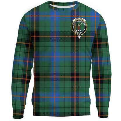 Davidson Ancient Tartan Crest Sweatshirt