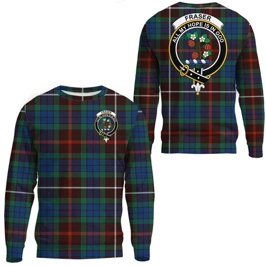 Fraser Hunting Ancient Tartan Crest Sweatshirt