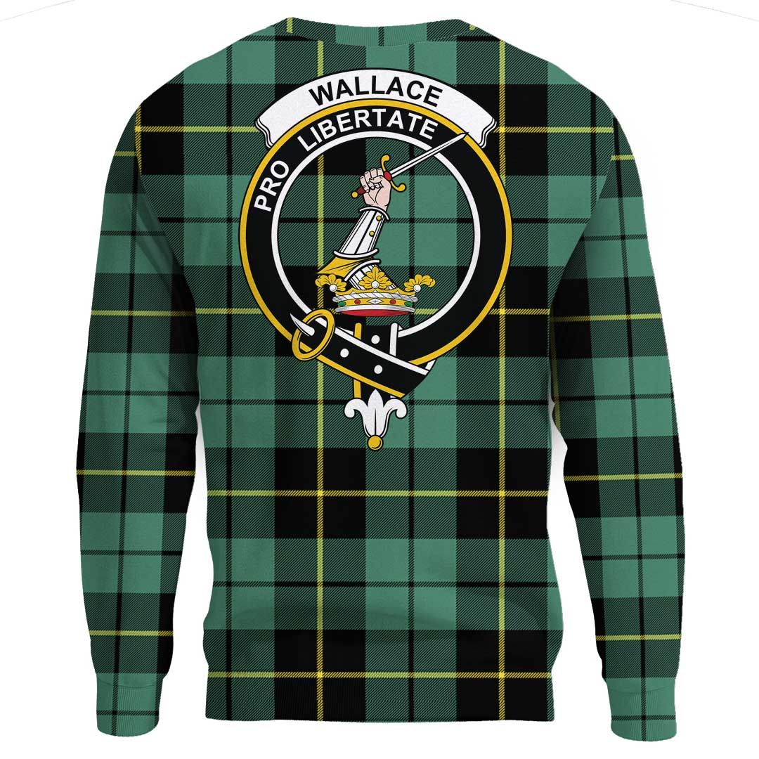 Wallace Hunting Ancient Tartan Crest Sweatshirt