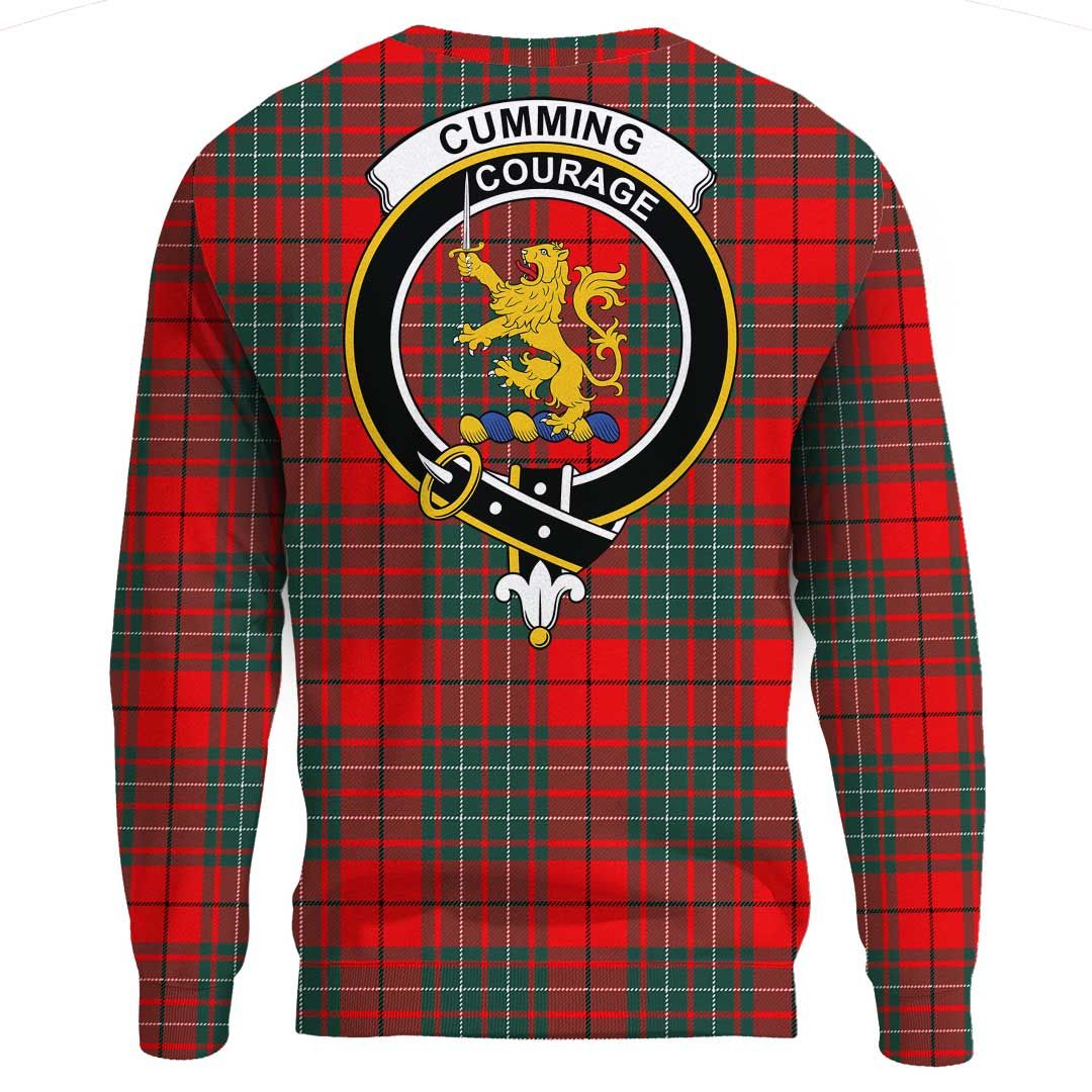 Cumming Modern Tartan Crest Sweatshirt