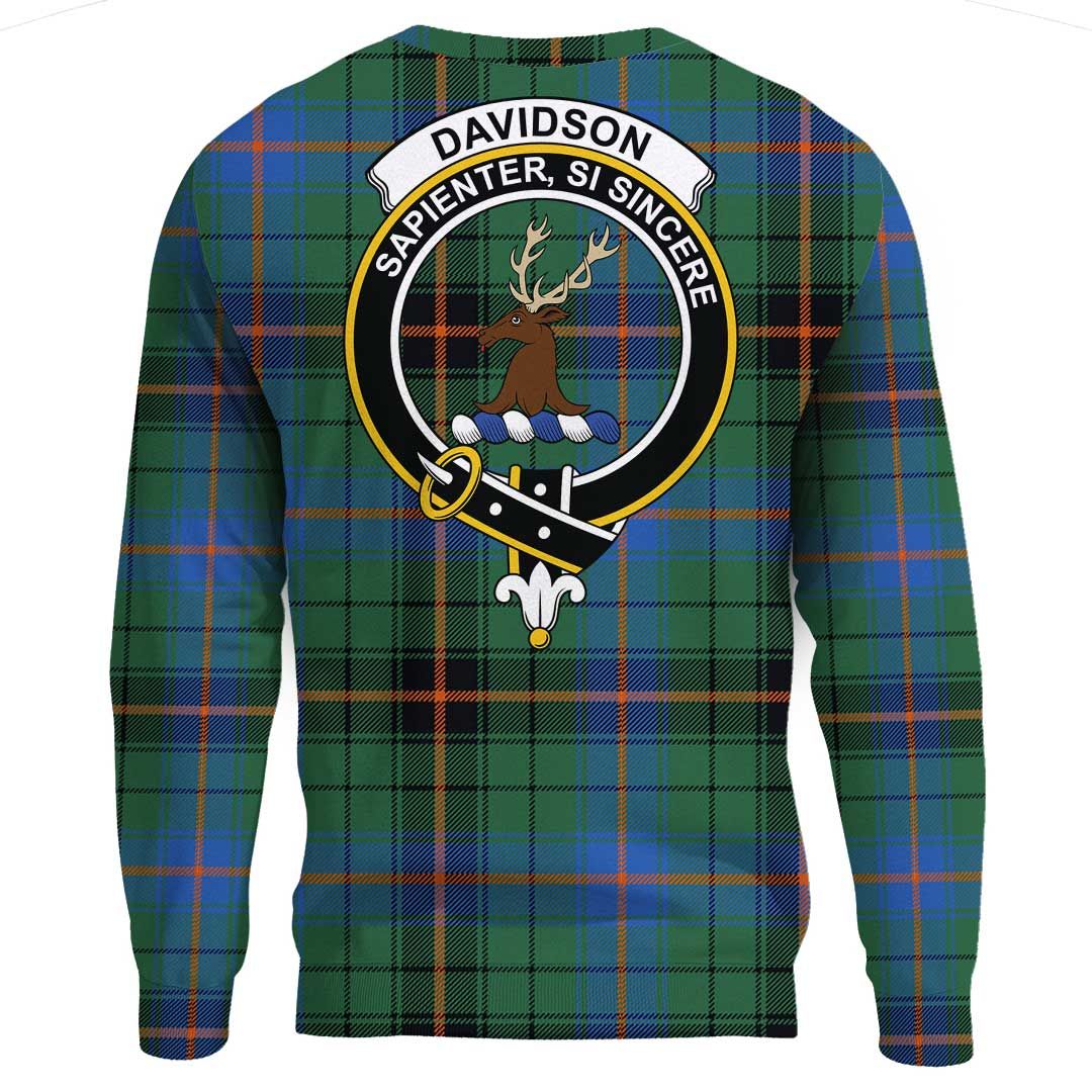 Davidson Ancient Tartan Crest Sweatshirt