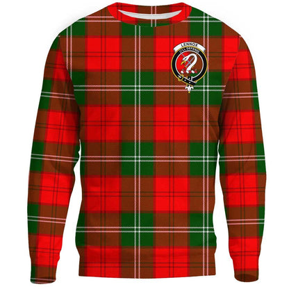 Lennox Modern Tartan Crest Sweatshirt