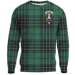 MacLean Hunting Tartan Crest Sweatshirt