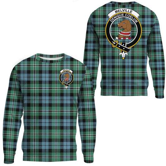 Melville Tartan Crest Sweatshirt