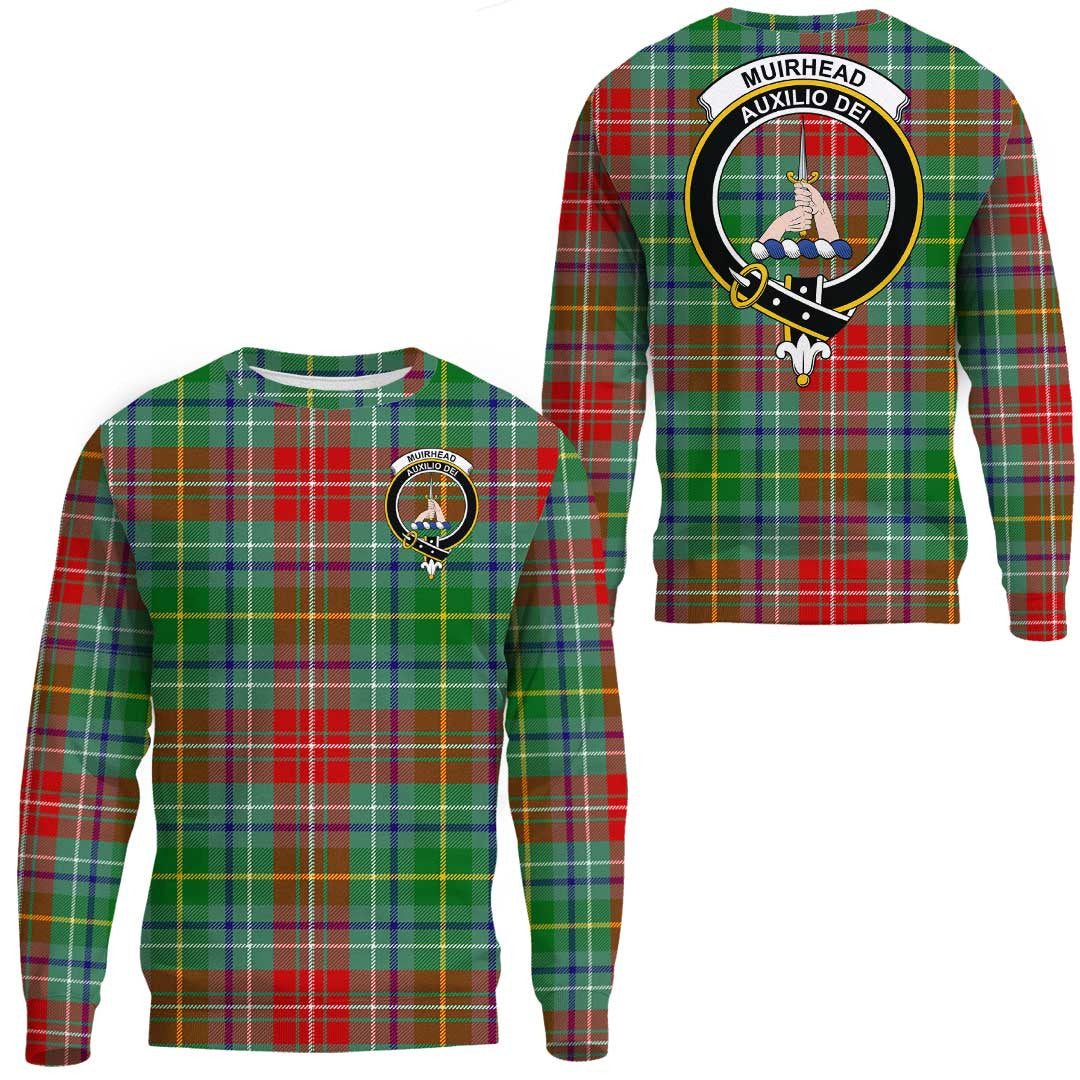 Muirhead Tartan Crest Sweatshirt