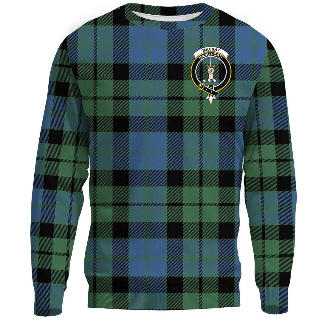 MacKay Ancient Tartan Crest Sweatshirt
