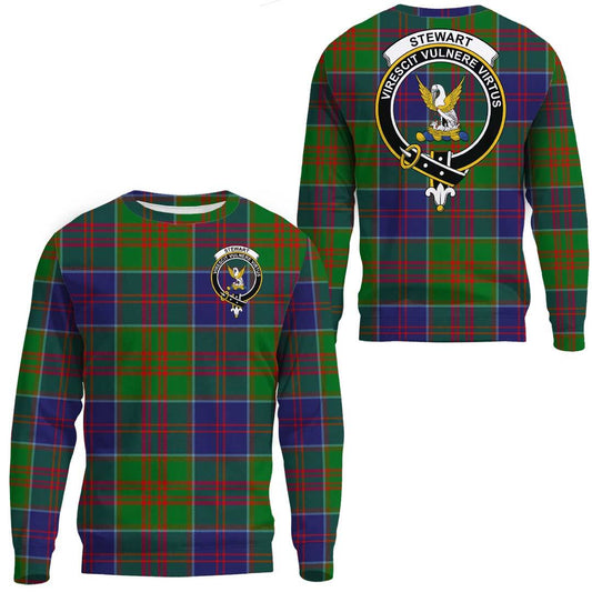 Stewart of Appin Hunting Modern Tartan Crest Sweatshirt