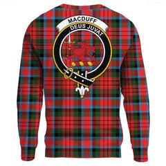 MacDuff Modern Tartan Crest Sweatshirt
