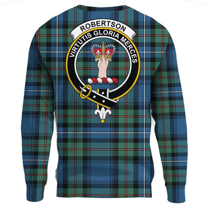 Robertson Hunting Ancient Tartan Crest Sweatshirt