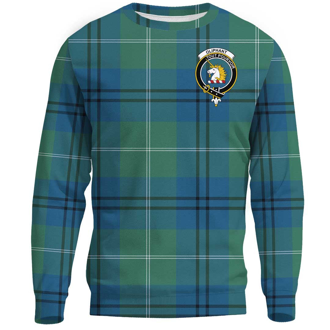 Oliphant Ancient Tartan Crest Sweatshirt