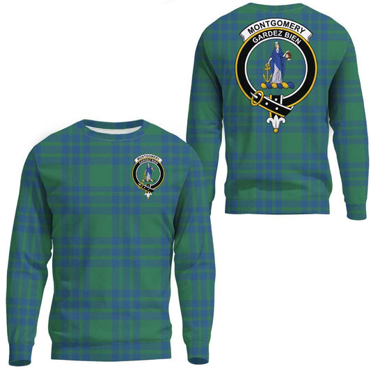 Montgomery Ancient Tartan Crest Sweatshirt