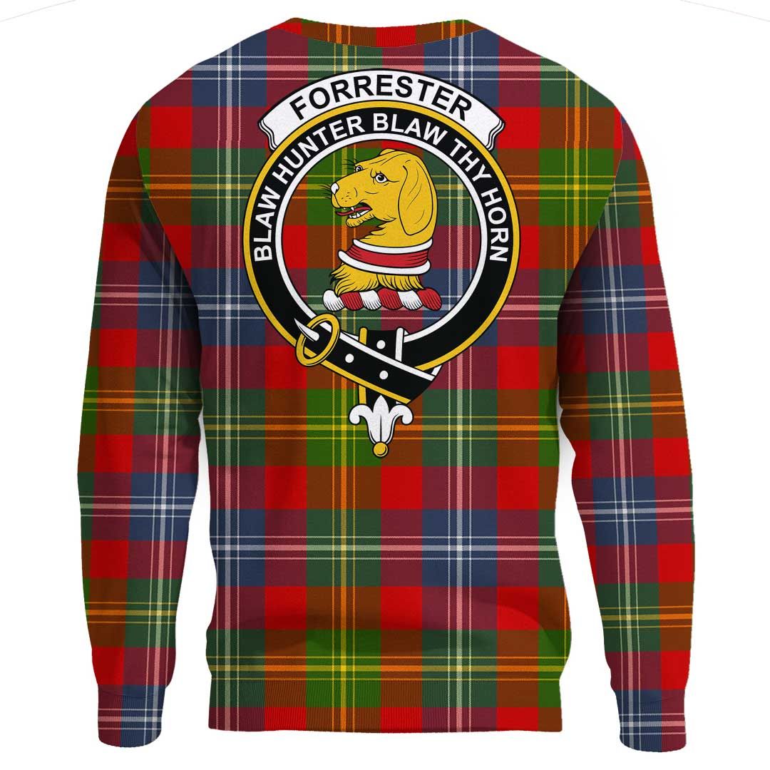 Forrester Tartan Crest Sweatshirt