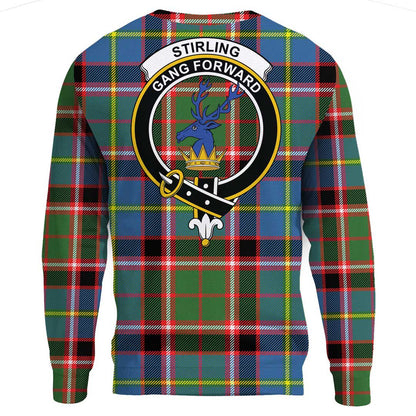 Stirling & Bannockburn District Tartan Crest Sweatshirt