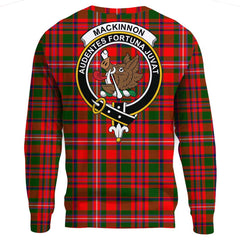 MacKinnon Modern Tartan Crest Sweatshirt