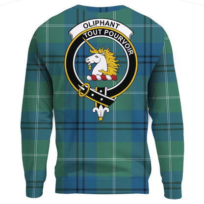 Oliphant Ancient Tartan Crest Sweatshirt